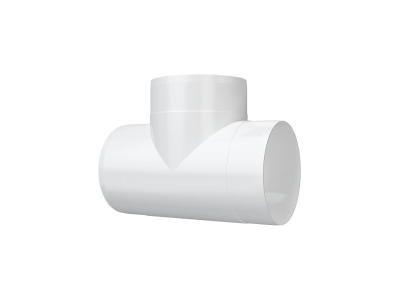 12,5ТП, Тройник Т-образный пластик D125	