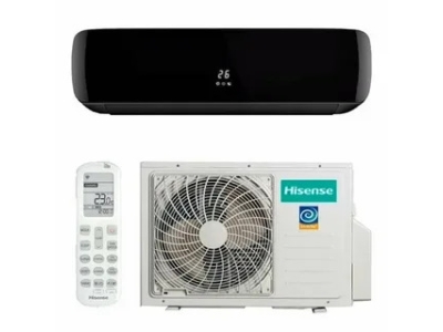 Кондиционер 09 Hisense AS-10UW4RVETG01 (BLAK CRISTAL) 