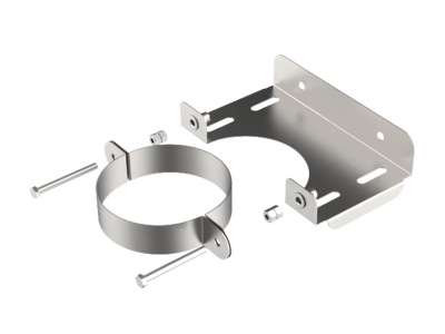 (GS) Кронштейн стеновой, универсальный, 220, AISI 430/0,8мм, Е= 50мм