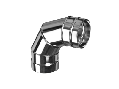 Отвод 90*, ф 150, AISI 439/0,5мм, тип-2