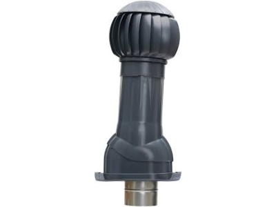RRTV+M 160 Gray graphite, Комплект вент.системы, для металлочерепицы Monterrey,Gray graphite