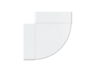 511КГП, Колено горизонтальное пластик 90°, 55х110