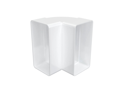 612КВП, Колено вертикальное пластик 90°, 60х120		