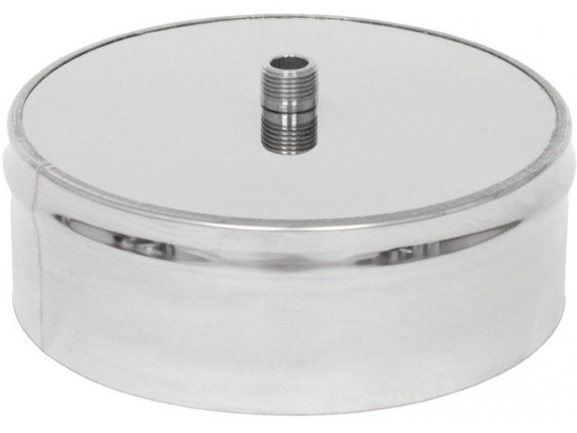 (GS) Заглушка с конденсатоотводом 115, AISI 430/0,5мм, (В)