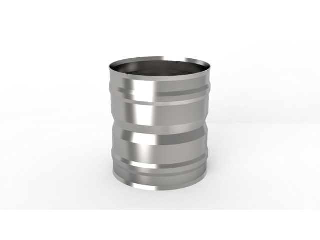 Переходник ф 120х150, AISI 439/1,0мм,h=180мм