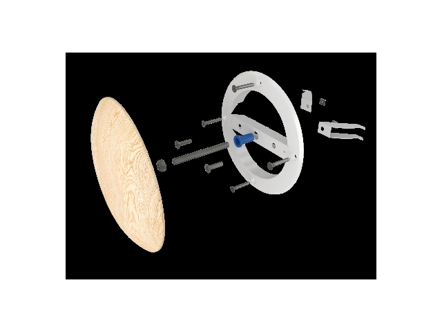 15DW Pine Анемостат DW мет.фланец D150 D190 сосна ERA